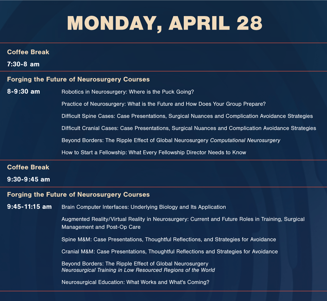 schedule-at-a-glance-aans-annual-meeting-2026