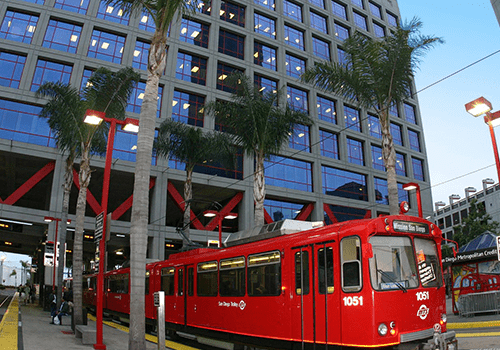 Downtown Trolle 12th St Station
